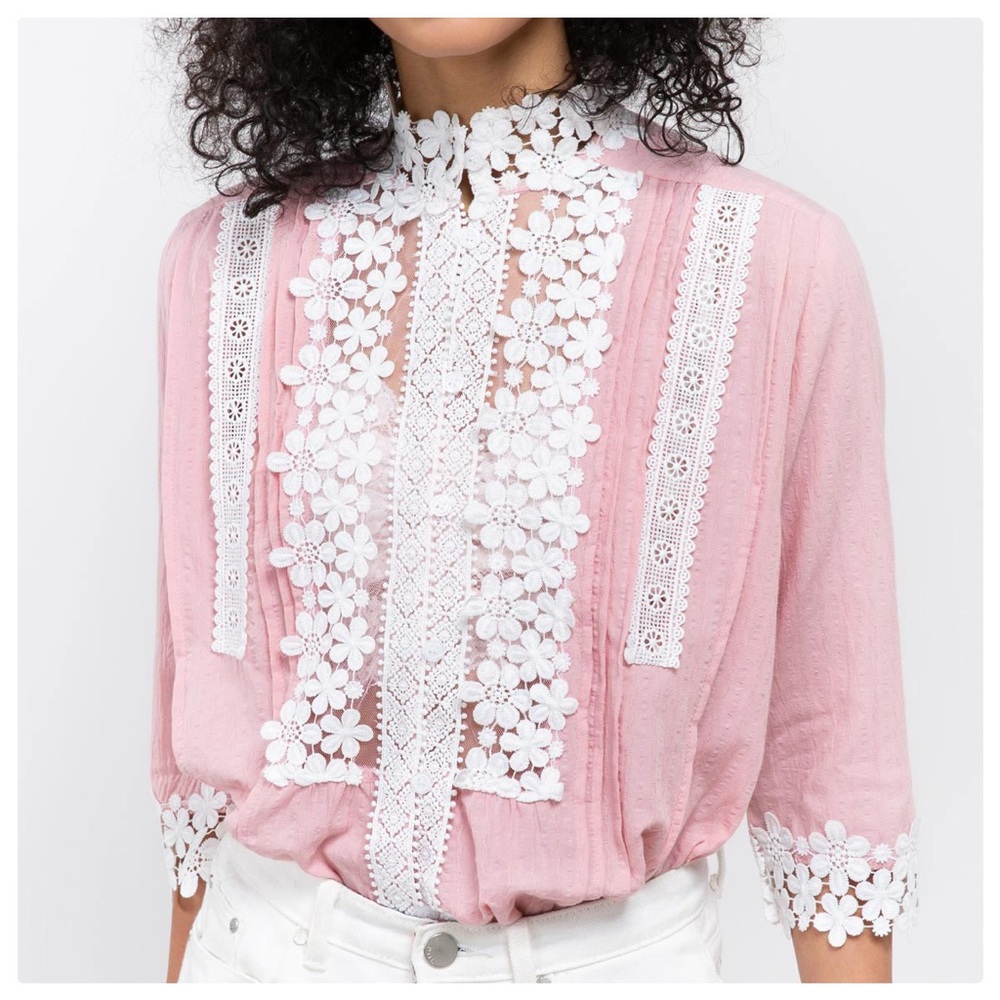 5th RE-STOCK* AUTHENTIC Infamous POL Lace Top - Picture 10 of 16